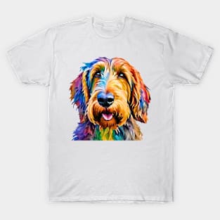 Pop-Art Otterhound Impressionism T-Shirt